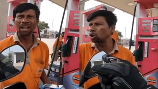 Viral Video: Argument Ensues Between Biker And Petrol Pump Worker Allegedly Over ‘Rude Behaviour’ | Internet Take Sides